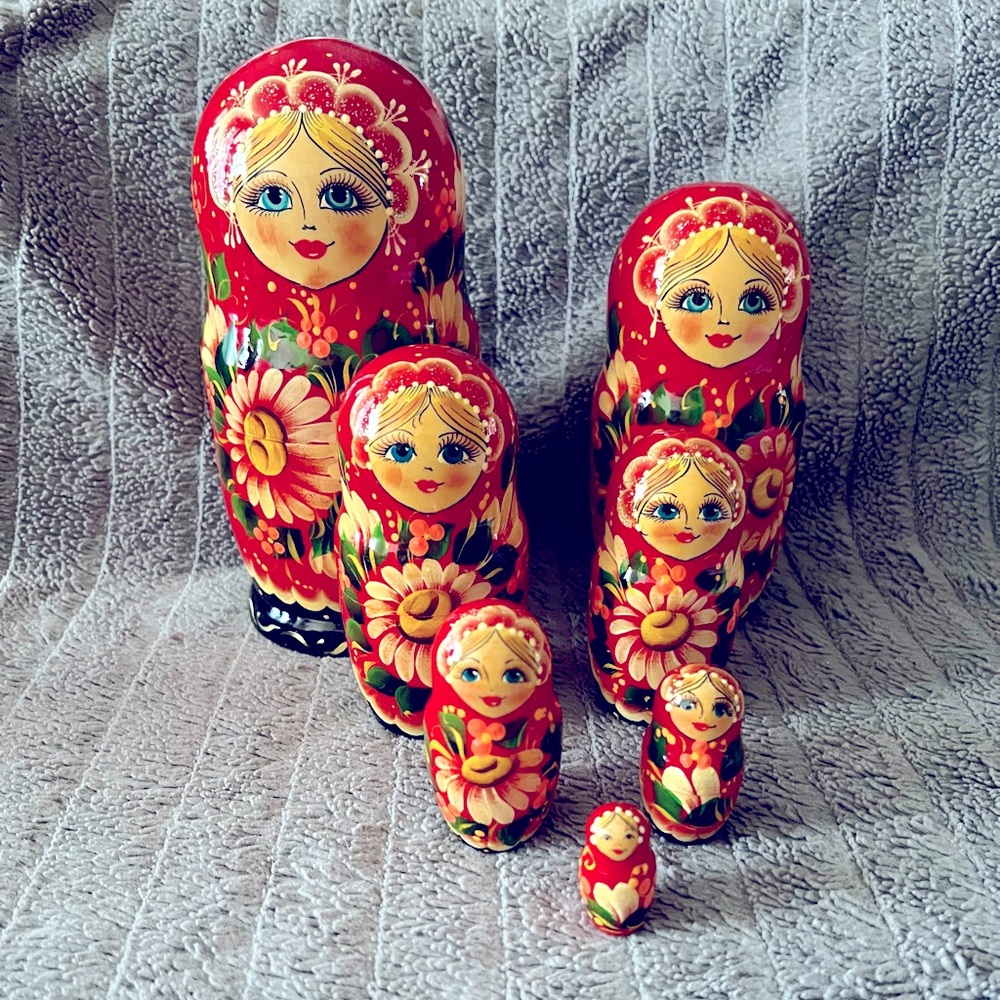 Russian Nesting Dolls 7pcs